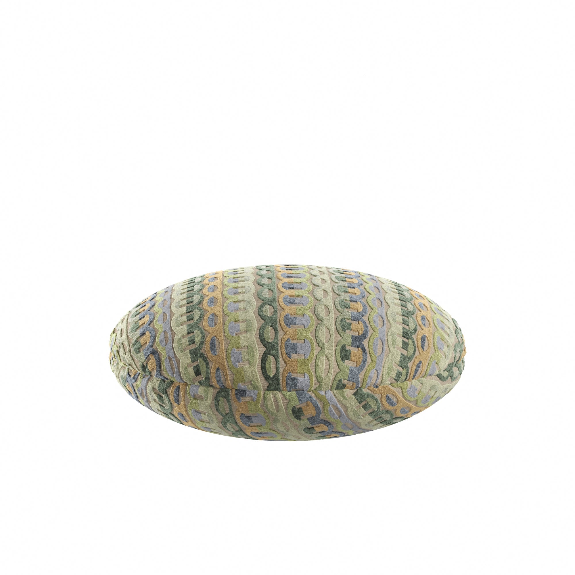 Circular Throw Pillow in Missing Link Agave