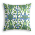 Throw Pillow in Ikat Believe It - Kelly