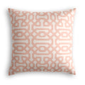 Outdoor Pillow in Sunbrella® Fretwork - Cameo
