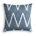Throw Pillow in Bali - Denim