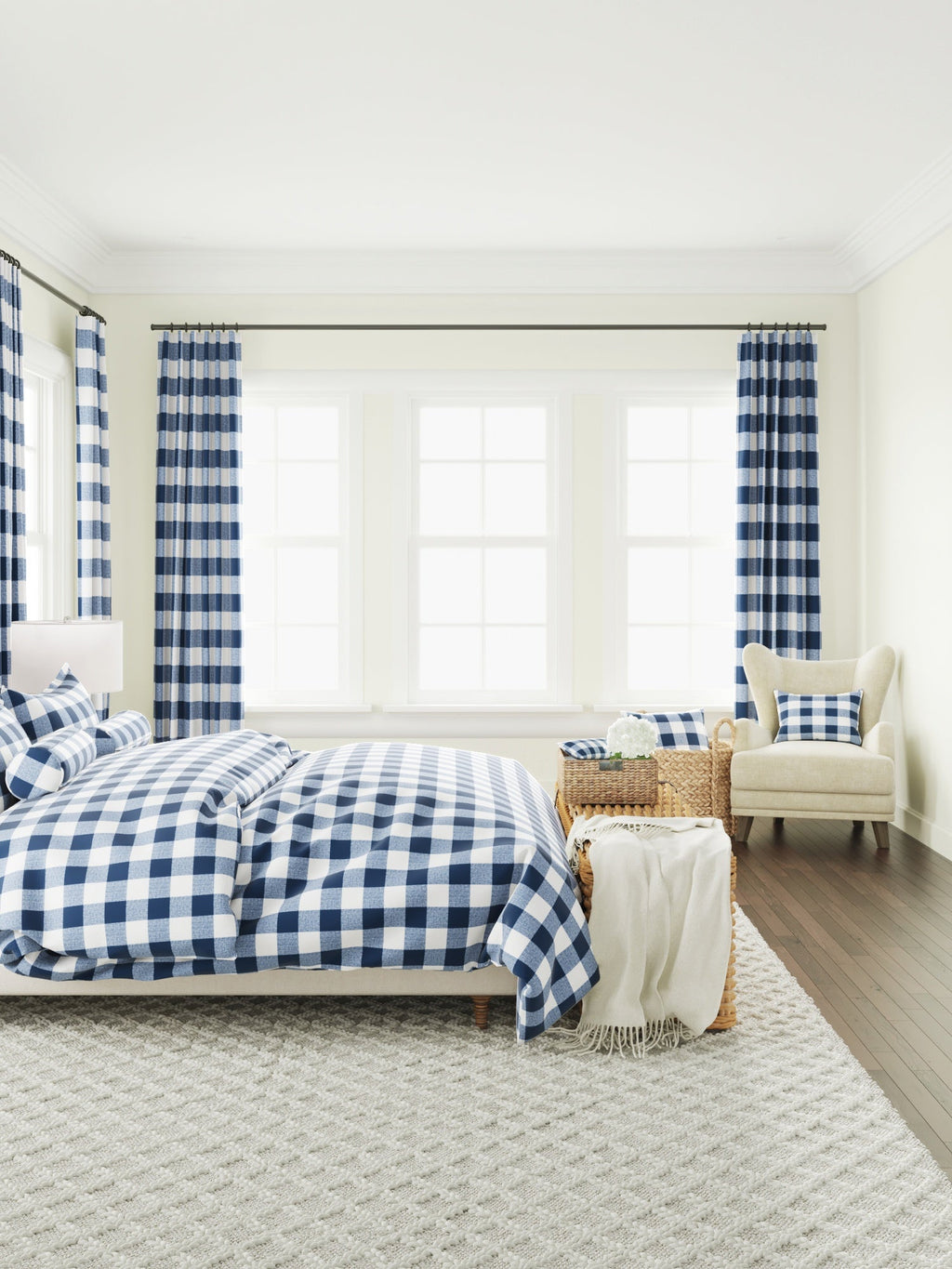 Buffalo Check - Navy