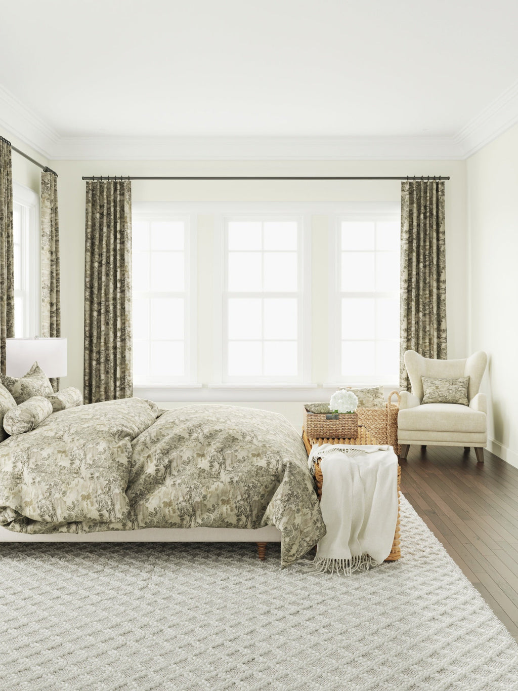 Country Toile - Onyx